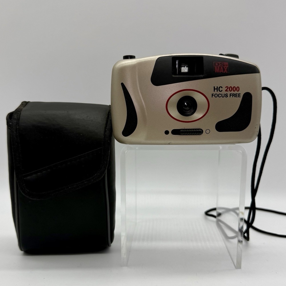 DS-Max HC 2000 35MM Film Camera Auto Focus Point‎ & Shoot W/Case Tested Notes